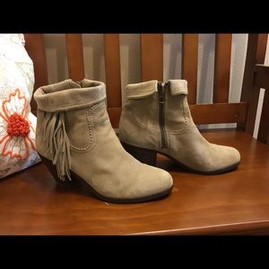 SAM EDELMAN-Ankle boots 8.5 (leather) Beige